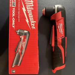Milwaukee M12 Right Angle Drill 