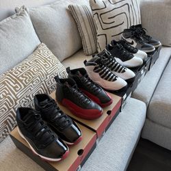 Air Jordan 11, 10, 1, 12