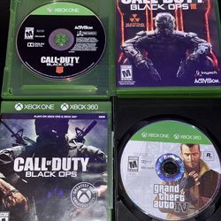 Xbox One Games Call of Duty & Grand Theft Auto