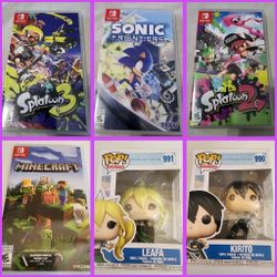 NINTENDO SWITCH GAMES.
