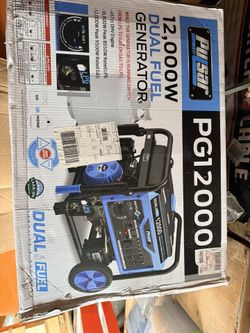 🔥 BRAND NEW Pulsar PG12000 – 12,000W Dual Fuel Generator – Never Used – $1,100