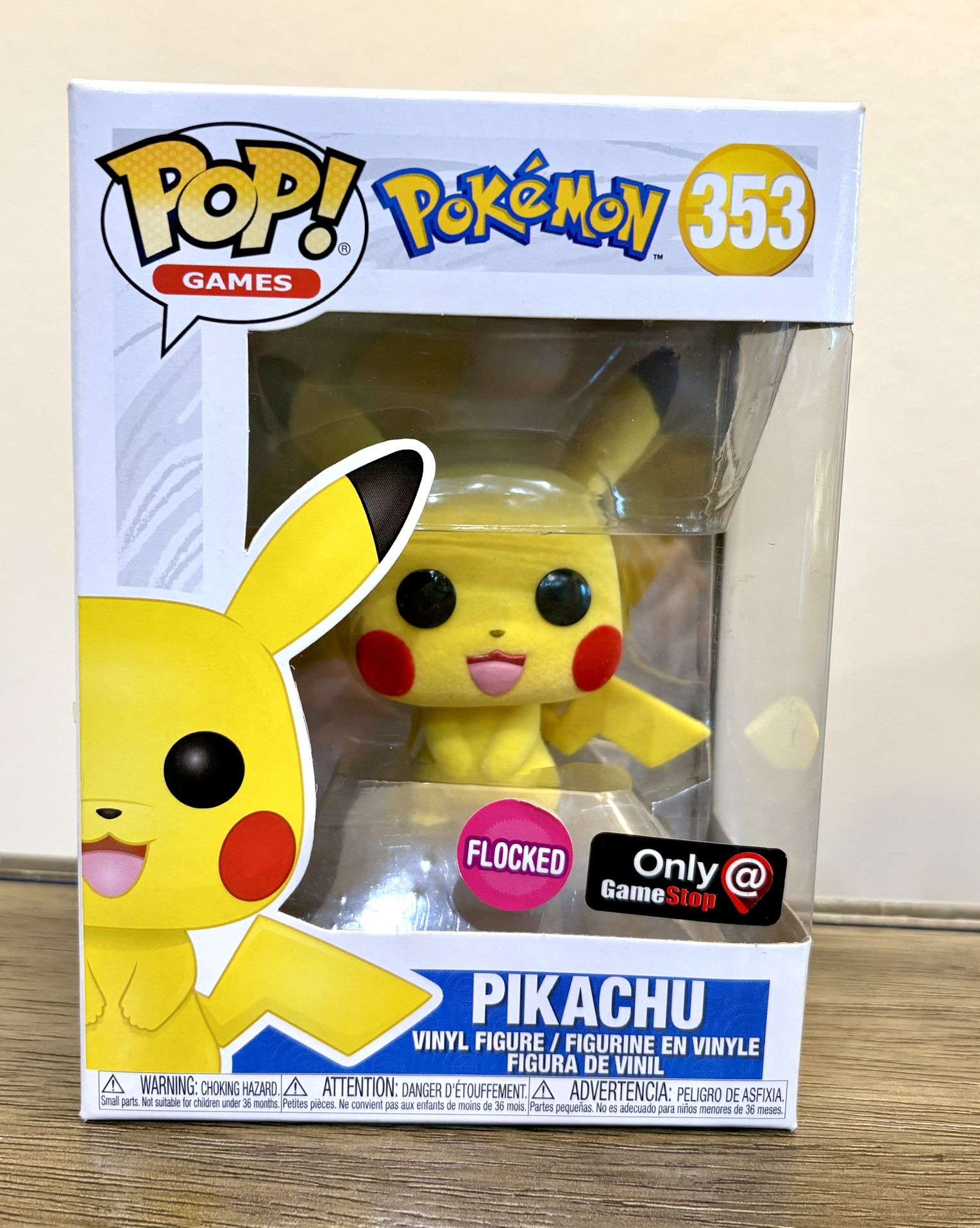 Funko Pop Games Pikachu- NEW!