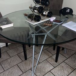 Dinning Table Set with 4 Chairs
