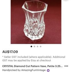 Crystal Vase