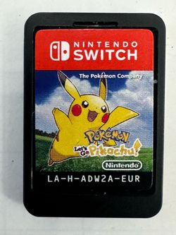 Pokemon Let's Go Pikachu
