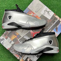 Air Jordan 14 Retro Low WMNS ‘Metallic Silver’