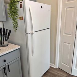 White fridge