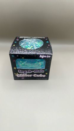 Glitter cube