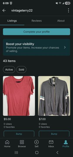 @vintageterry22 WOMENS SIZE XL to 3X On Vinted very affordable