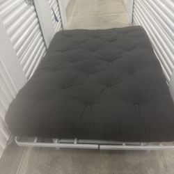 Black Futon Sofa Bed - Good Condition