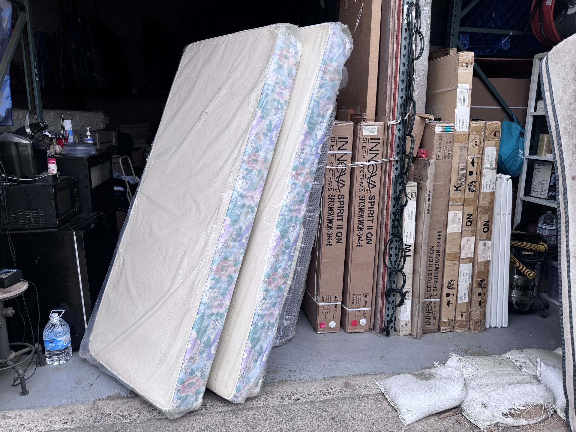 Nice Like New California King Box Spring Foundations $49