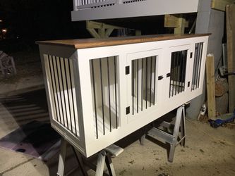 Custom made dog crates