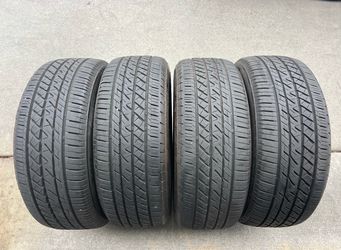 4 Bridgestone Tires 215/55RF/17