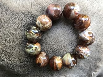Amber Swirl Bracelet