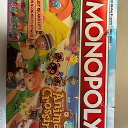 Monopoly Animal Crossing Edition Board Game