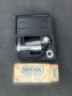Block Tester And Radiator Tester