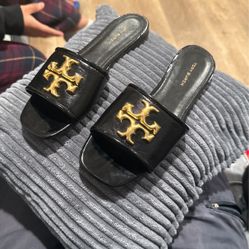 Tory Burch Eleanor Slides size 6