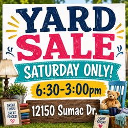 Yard Sale!