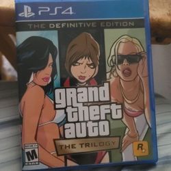 PS4 GTA TRILOGY DEFINITIVE EDITION 