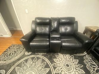 Leather couch