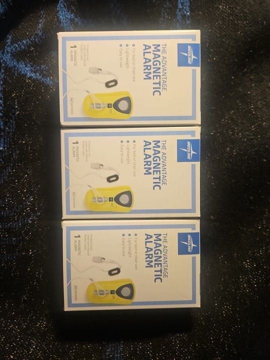 (3) Magnetic Alarms Brand New. Great For Hospitals