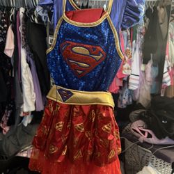 Sparkly Superman Costume 3T-4T