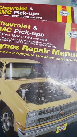 Repair manual for chevy gmc c10.