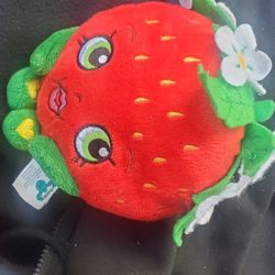 Vintage Moose Shopkins Strawberry Kiss Plush