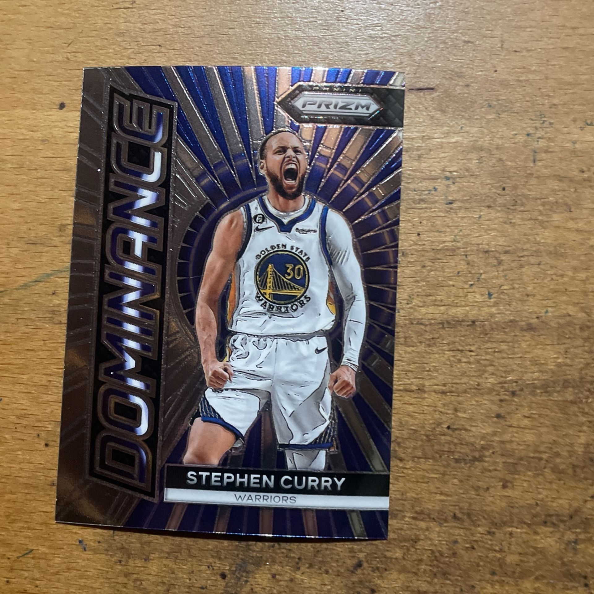 2024 PRIZM STEPHEN CURRY DOMINANCE CARD