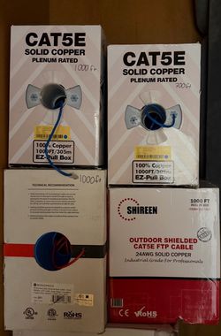 Cat 5E cable