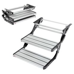 LEADALLWAY RV Step Camper Stair 21.6 x 28.3 x 14.9 inches