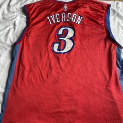 Allen Iverson Philadelphia 76 Ers Jersey Size XXL 