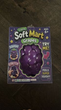 Soft Mart Grape Scented Squishy Toy - $20