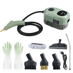 Hand Held Steam Cleaner, 2500W High Pressure Cleaning Steam Cleaner, 10S Quick Heater, Portable Cleaning Machine for Home, Sofa, Car, Furniture Open B