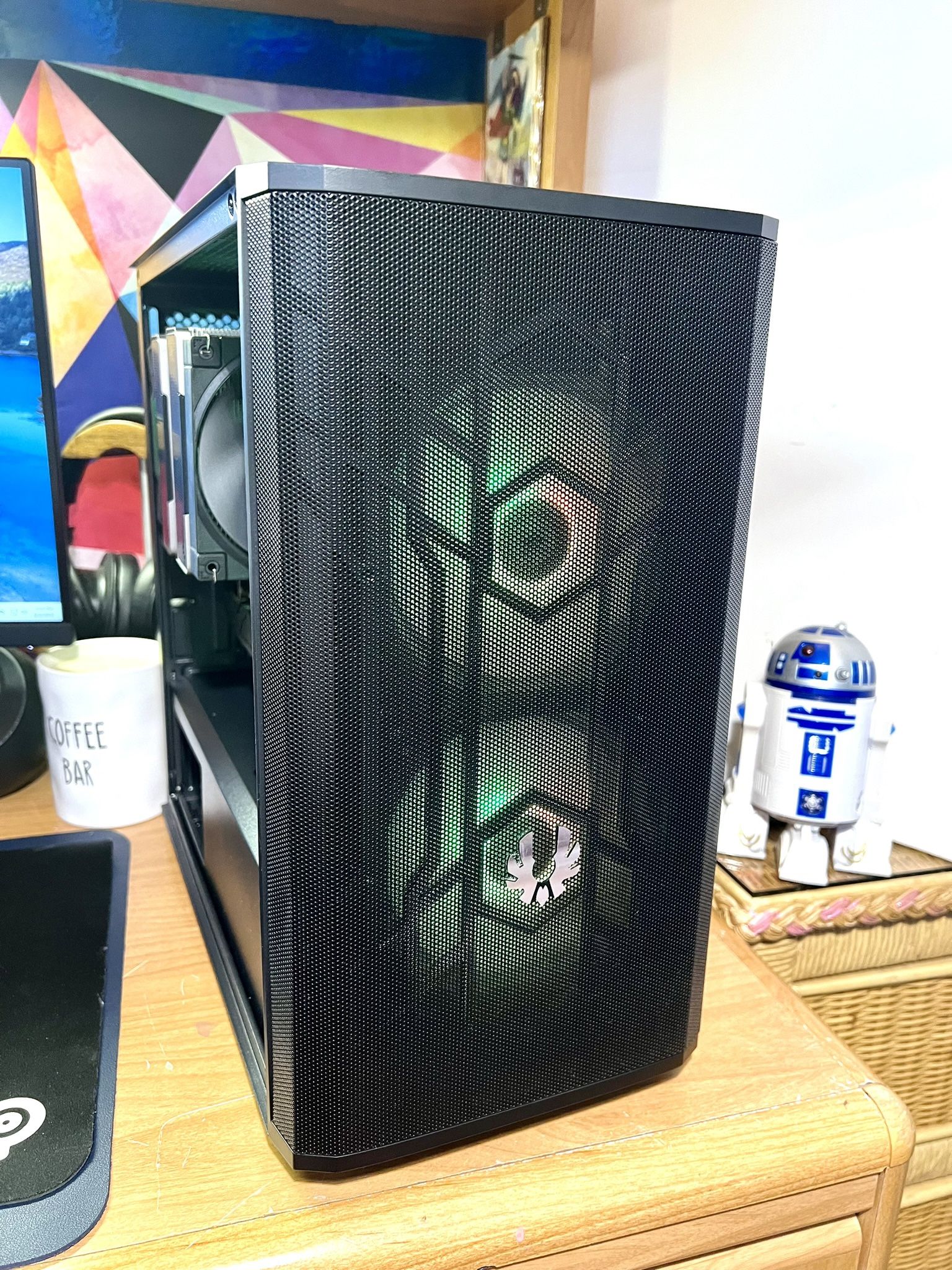 CUSTOM 👾GAMING PC🕹️|| Intel Core i7 8700 || RX 580 || 32GB RAM || Windows 11 Pro 🎆