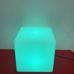 Rechargeable LED Light Cube Lamp
