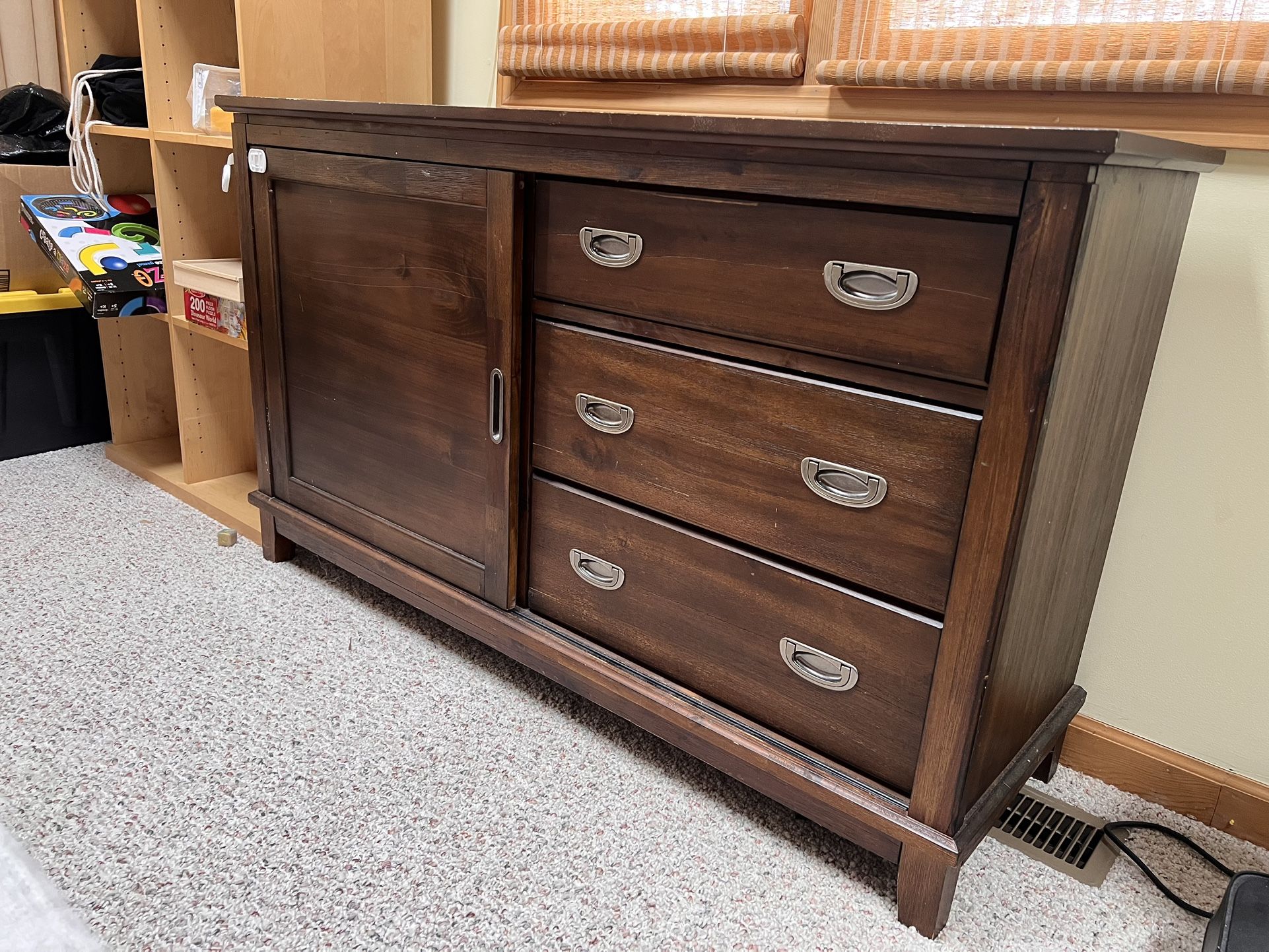 FREE: Dark Wood Sideboard / Buffet