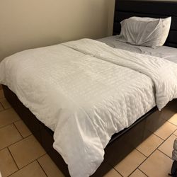 Queen Bed, No Mattress 