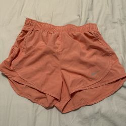 Nike Women's Pink Salmon Color Shorts