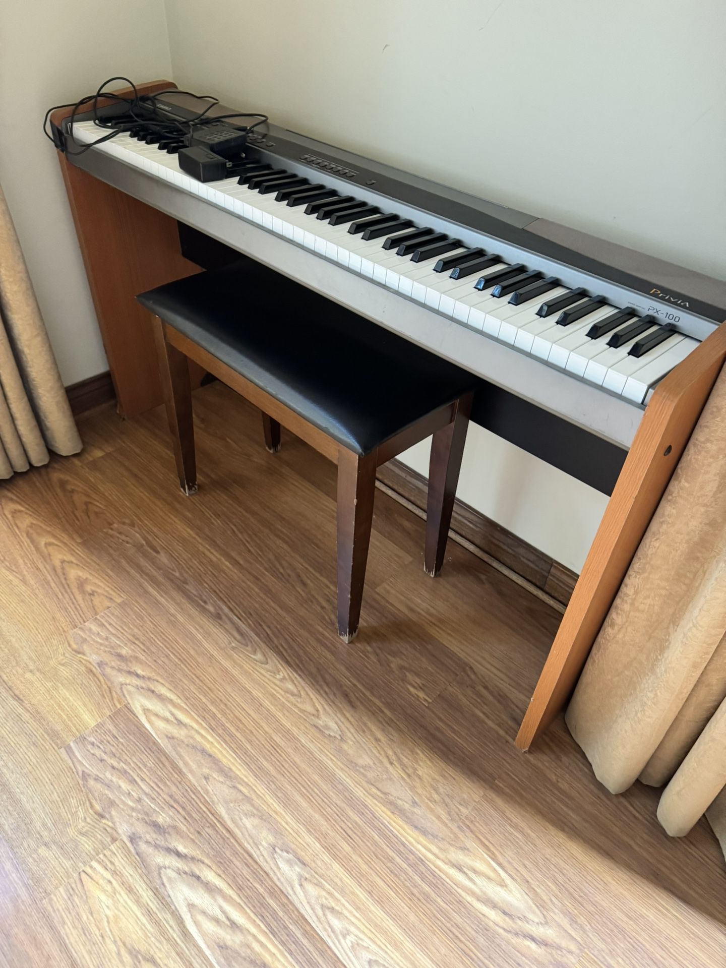 Casio Privia PX-100 Digital Piano And Bench