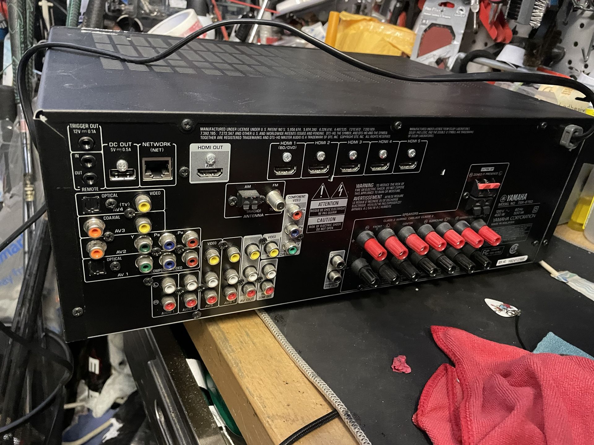 Yamaha TSR6750 7.2ch Home Theater Receiver for Sale in Naples, FL