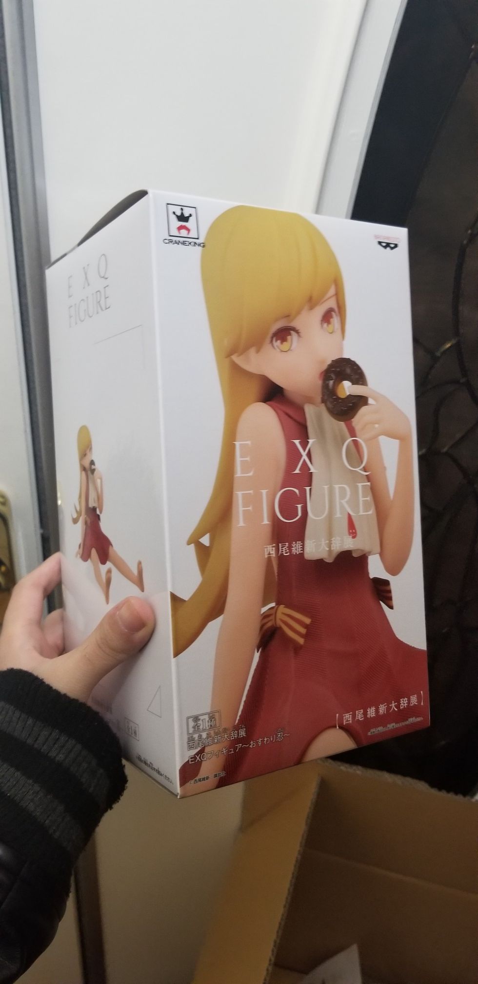 Monogatari Series shinobu oshino premium figure toy display donut anime
