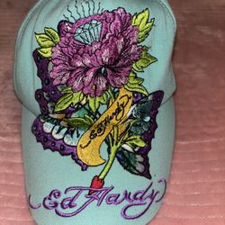 Vintage Ed Hardy Adjustable Ball Cap