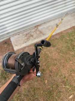 Shimano Triton StarDrag GT Reel and Tournament Choice rod
