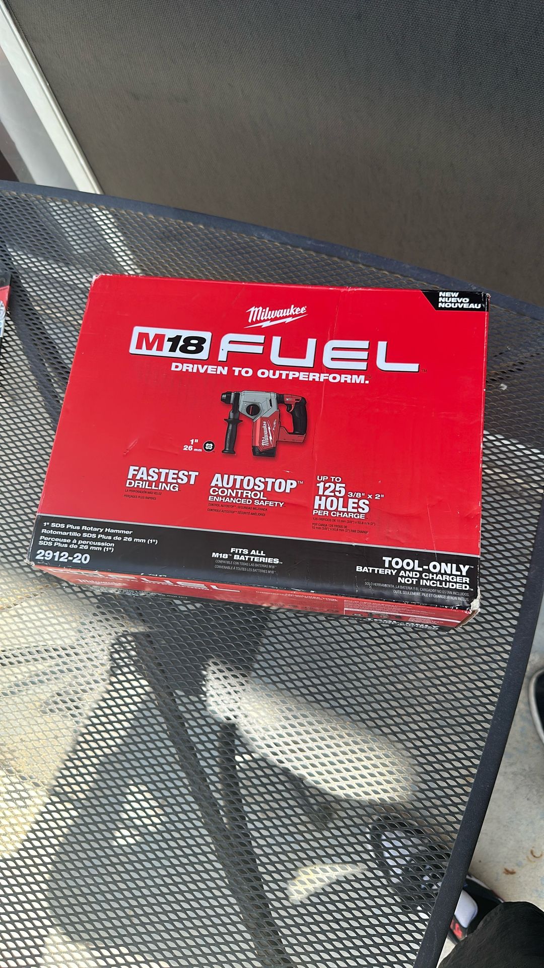 Milwaukee M18 Cordless 1” Rotary Hammer