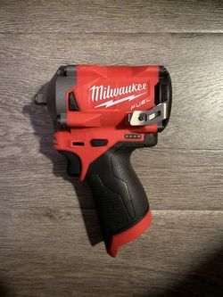 M12 FUEL 12V Lithium-Ion Brushless Cordless Stubby 3/8 in. Impact Wrench (Tool-Only)