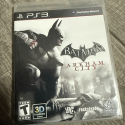 PS3 Batman Arkham City $5