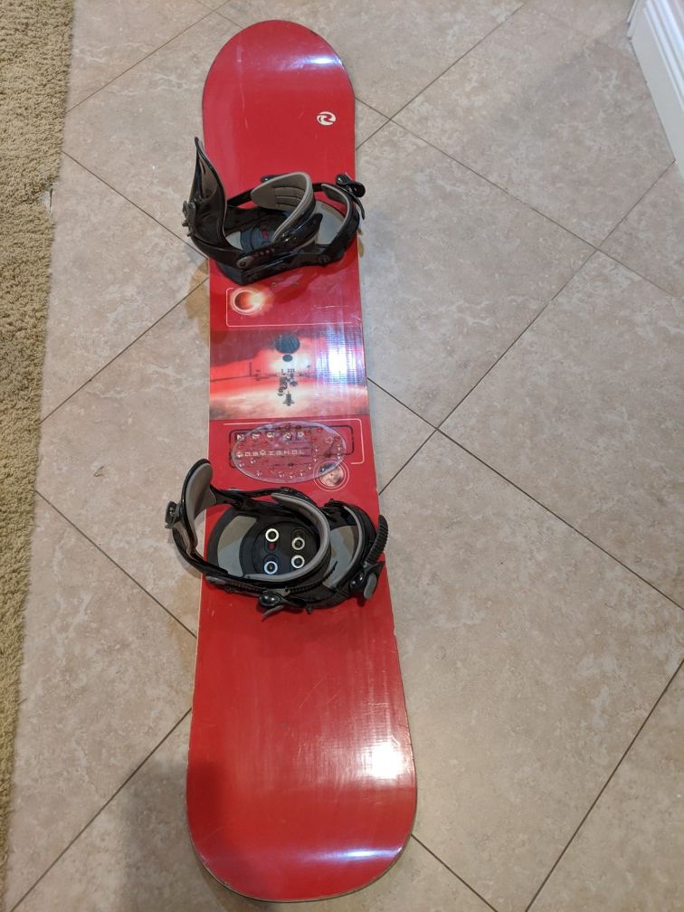 Rossignol WIDE Snowboard w Bindings Snow Board