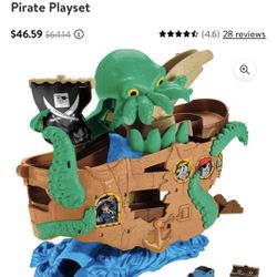 Thomas & friends adventures sea monster pirplay set 