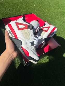Jordan 4 Red Cement Size 10